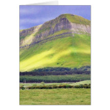 Benbulbin On A Cloudy Day Greeting Card