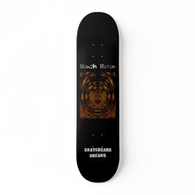 Bench Eater Skateboard Deck by SkateBoardDreams