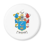Bencsik Family Hungarian Coat of Arms Fridge Magnets