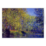 Bend in Epte River near Giverny France Monet art Cards