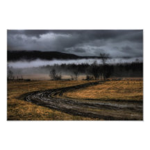 Bend in the New Road; Sugar Hill, New Hampshire Art Photo