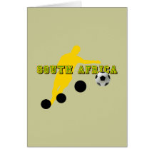 Bend it like Sipho - South Africa football gear Card