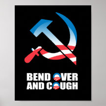 BEND OVER AND COUGH POSTER