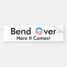 Bend Over Bumper Sticker