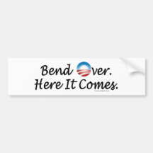 Bend Over Bumper Sticker