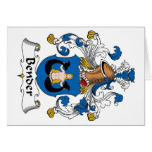 Bender Family Crest Card