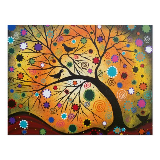Bending Branches BY LORI EVERETT Post Card