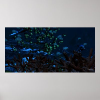 Beneath The Horizon  - Extreme Poster by 3dartwork