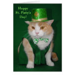 Bénédiction de Bubba Kitty d'Irlandais Cartes De Vœux