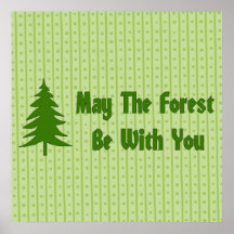 Bénédiction de forêt posters