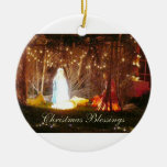 Bénédictions Madonna de Noël et enfant Décoration Pour Sapin De Noël