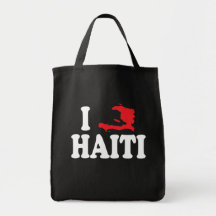 Bénéfice à l'UNICEF - coeur Haïti d'I Sac En Toile
