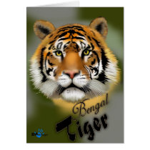 Bengal Tiger Greeting Card