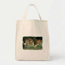 Bengal Tiger Grocery Tote Tote Bag