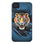 Bengal Tiger Growls iPhone 4 Case