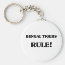 Bengal Tigers Rule Keychains