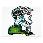 Bengal White Tiger Personalized Announcements