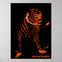 BeNgaLTiGeRjpGoStArT Print