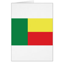 benin africa flag icon cards