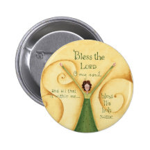 Bénissez le seigneur - bouton badge