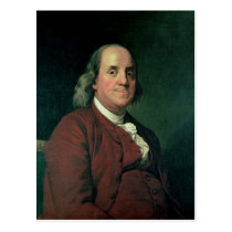 Benjamin Franklin, 1782 postcards