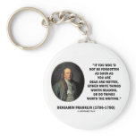 Benjamin Franklin Not Be Forgotten Reading Writing