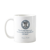 Benjamin Franklin Quote (Money) Coffee Mug