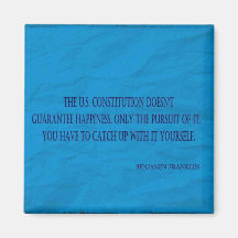 Benjamin Franklin Quote Refrigerator Magnets