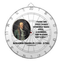 Benjamin Franklin Three Things Extremely Hard