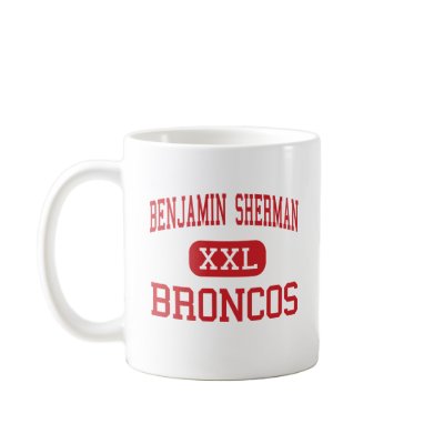 Benjamin Sherman - Broncos - Middle - Holly Mugs by customteamsportswear