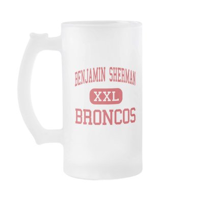 Benjamin Sherman - Broncos - Middle - Holly Coffee Mug by customteamsportswear