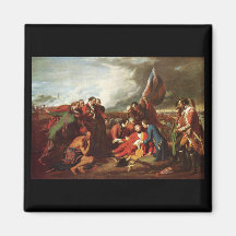 Benjamin West Death Of General Wolfe Magnet