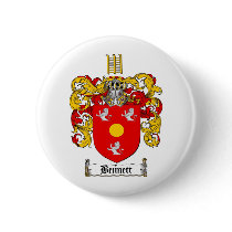 BENNETT FAMILY CREST -  BENNETT COAT OF ARMS PINBACK BUTTONS