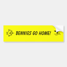 Bennie Bumper Sticker
