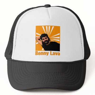 Benny Lava Trucker Hat by kamranistan
