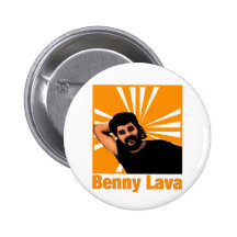 Benny Lava Pinback Button