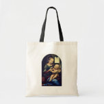 Benois Madonna By Leonardo Da Vinci Tote Bags