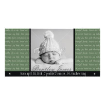 Bentley Announcement Photo Greeting Card