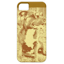 Bentley the Pit Bull Iphone 5 Case