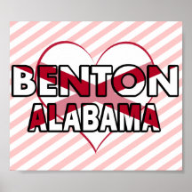 Benton, Alabama Posters