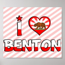 Benton, CA Posters