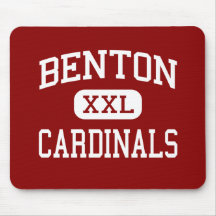 Benton - Cardinals - High - Saint Joseph Missouri Mousepads