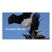 BEOAT Bald Eagles on a Treetop Business Card Template