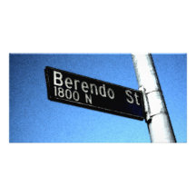 Berendo St 1800 N Photo Card Template