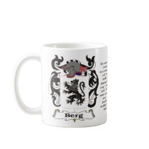 Berg Family Crest Mug