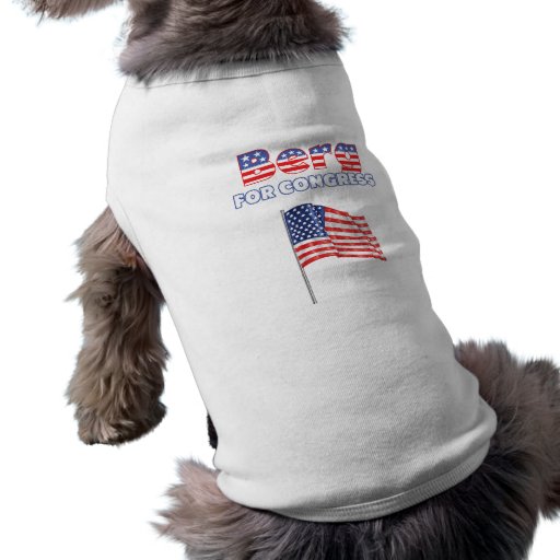 Berg for Congress Patriotic American Flag Dog Clothes