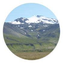 Berg in Island Sticker