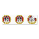 Bergen komm, Norway bumper stickers
