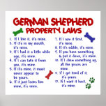 BERGER ALLEMAND PL2 AFFICHE