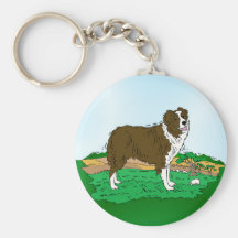 Berger australien Keychain Porte-clef